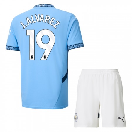 Manchester City J. Alvarez 19 Thuistenue 2024-25  - Kids